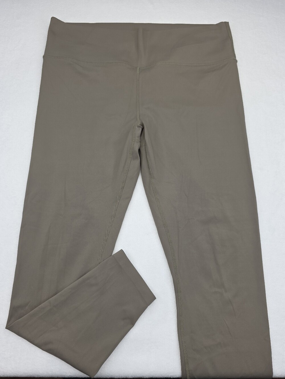 UNRL High-Waist Active Leggings in Olive Taupe Size Large D-3902